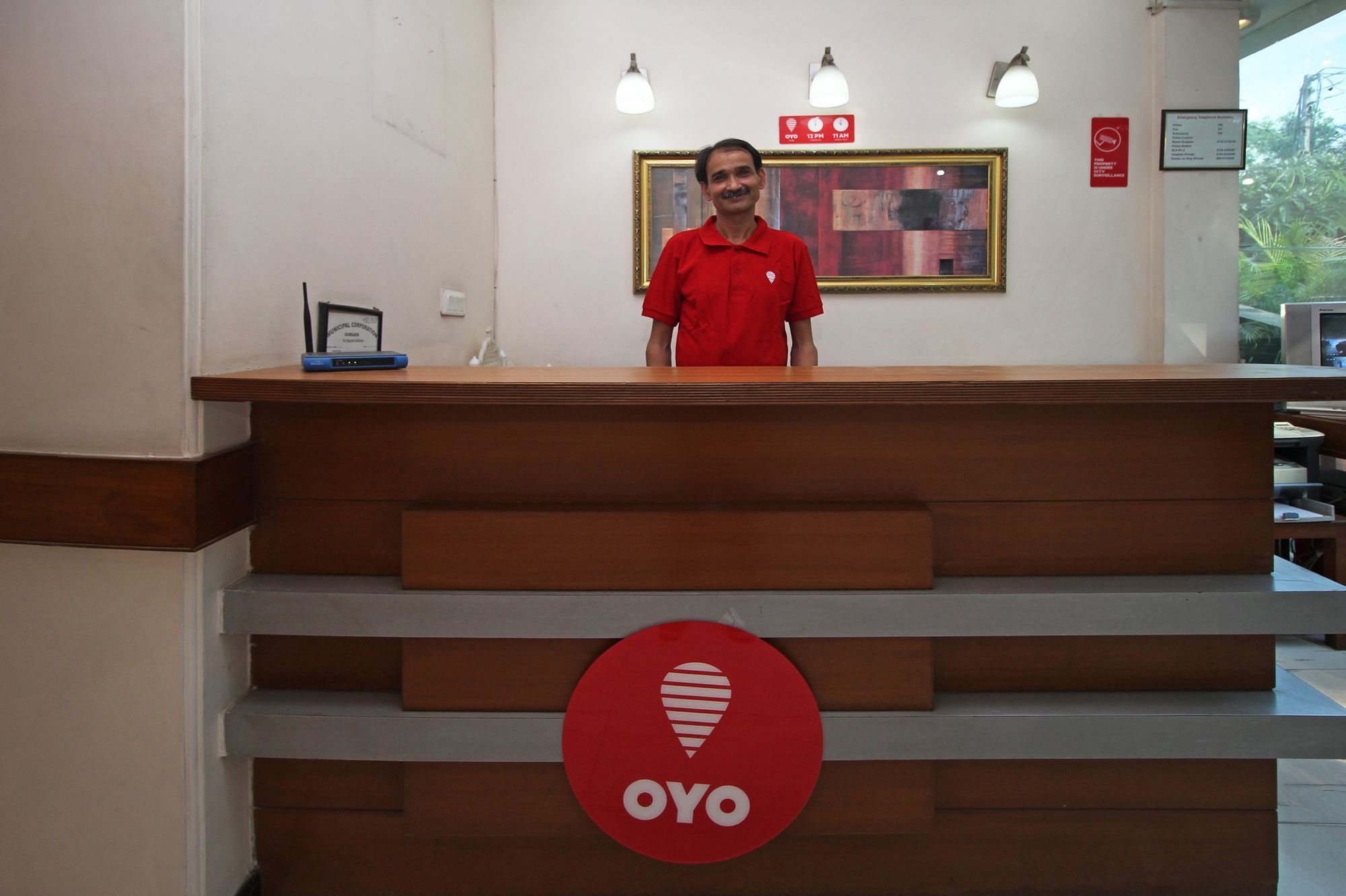ホテル Oyo 6589 Shubhdeep Aashiyana グルガウン エクステリア 写真